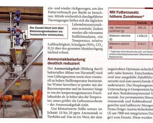 Weniger Ammoniak, besseres Wachstum Artikel 2